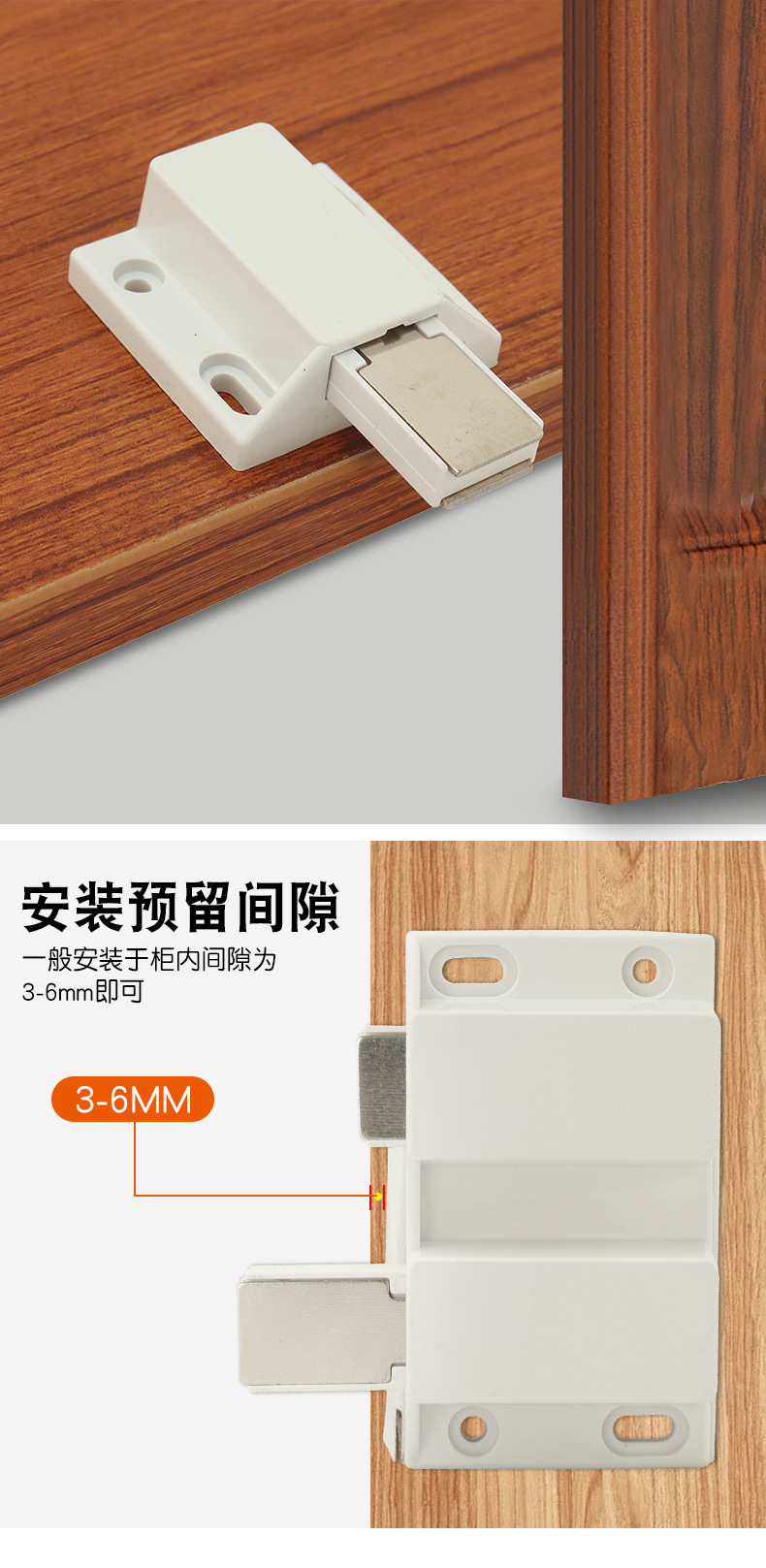 大号隐形门碰自弹碰珠反弹器磁吸柜吸木门强磁门吸弹簧暗藏式门碰-阿里巴巴