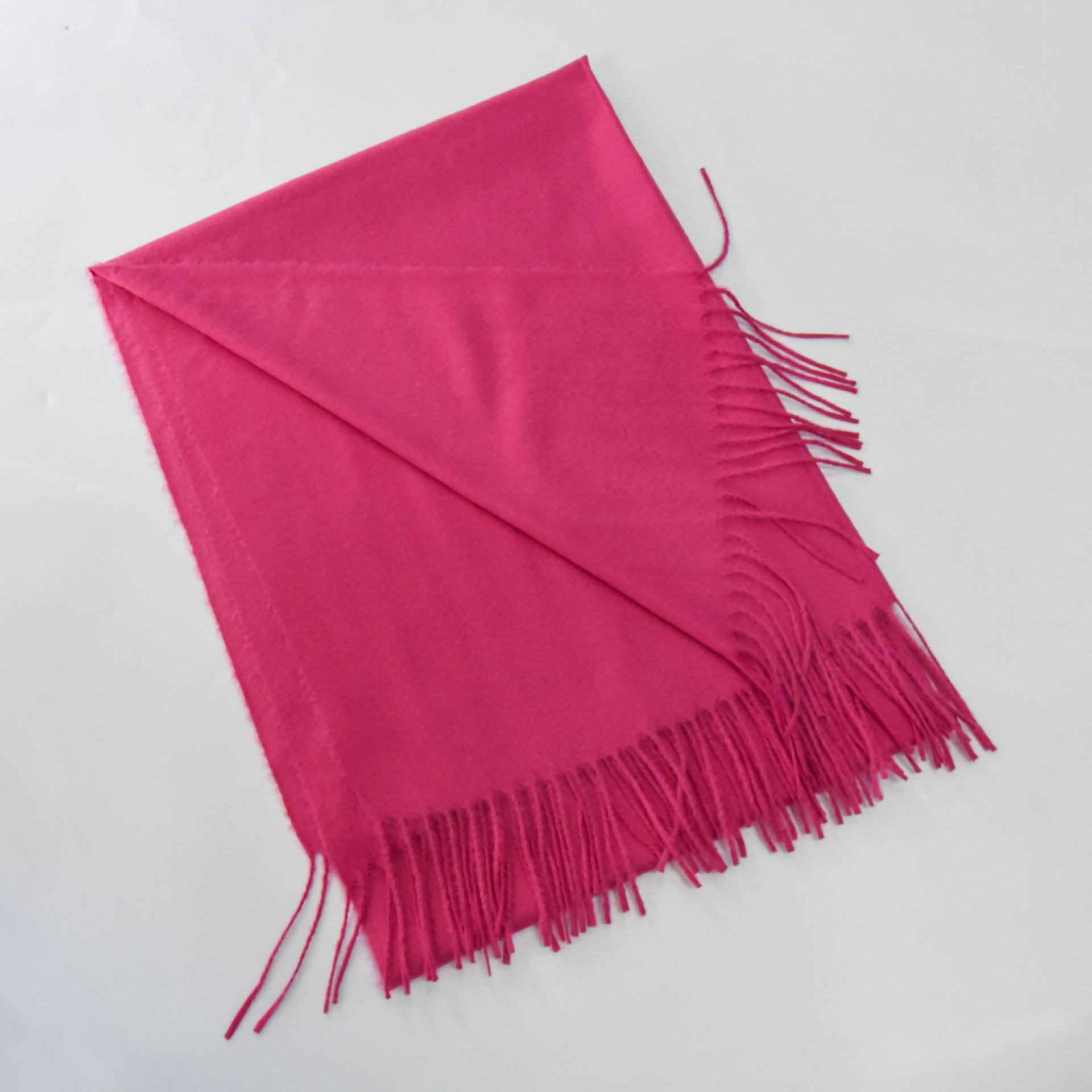 Bufanda de Color Sólido de Invierno de Haohao Clothing para Estudiantes y Parejas, Chal Grande de Estilo Coreano, Cálido, Suave y Versátil.