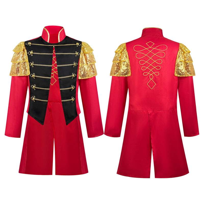 New Halloween European and American circus clown, animal handler, tailcoat magician game uniform cosplay costume