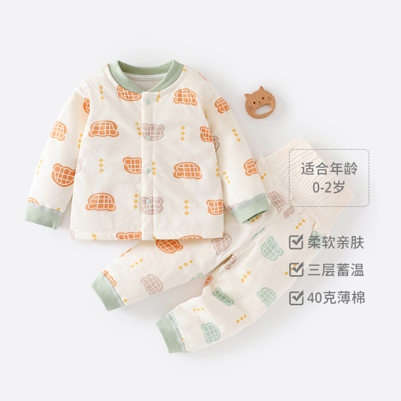 Printed bear (40g quilted)