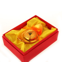 Gold and Silver Ingot Dragon and Phoenix Ornament Home Decor Gift