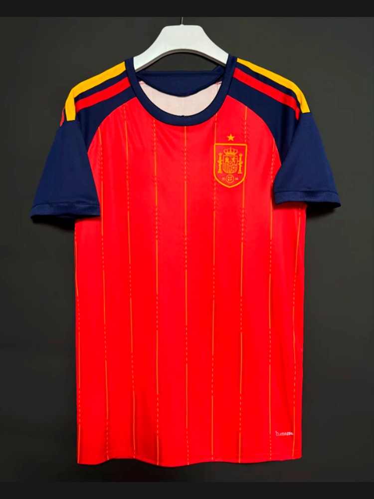 Camiseta de la Copa del Mundo de 2026 Camiseta de fútbol de la Selección Española Camiseta número 19 en casa y fuera de casa Williams Yamar