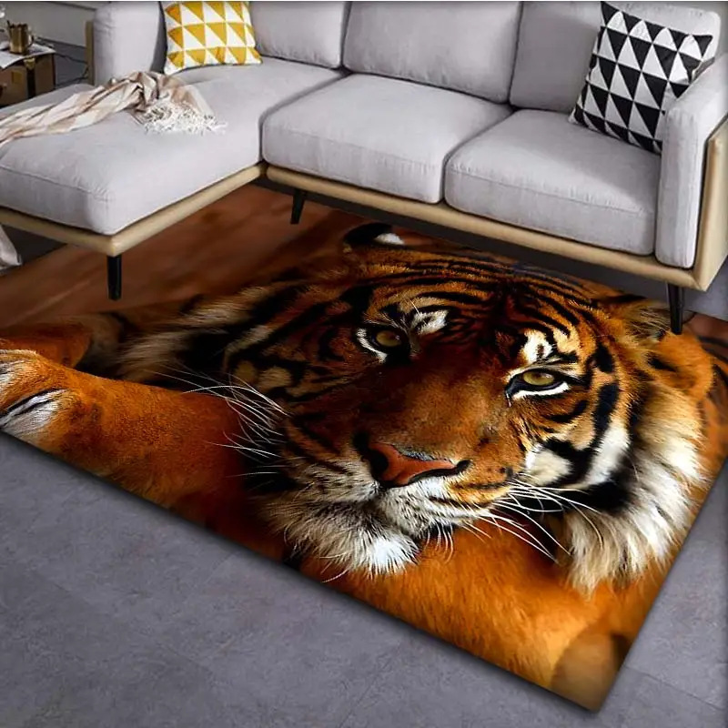 Non-slip Decorative Bathroom Floor Mat Printed American Style_voghion.com