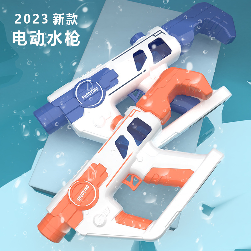 Al por mayor automático continuo pelo eléctrico pistola de agua niño pistola de agua juguete Nuevo Festival de salpicaduras de agua pistola de agua de gran capacidad para niños