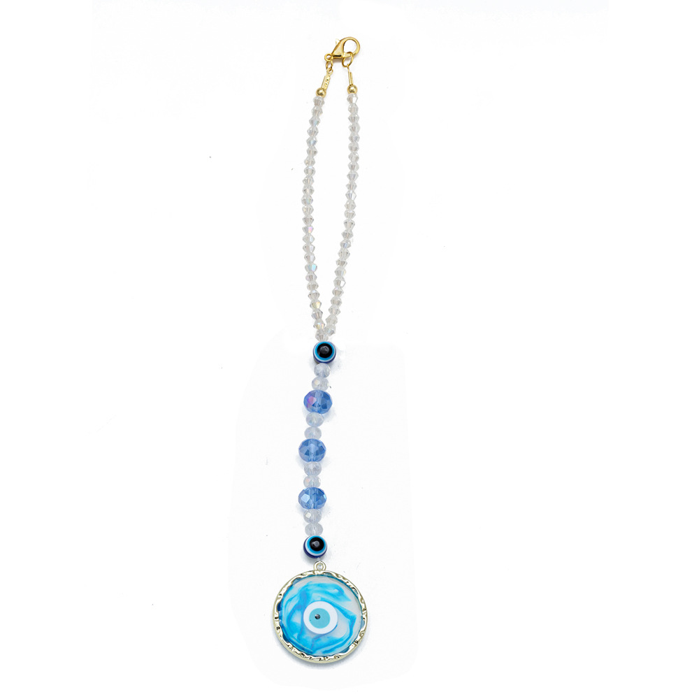 Enamel Design Simple Style Style Simple Style Heart Shape Eye Metal Enamel Mobile Phone Chain