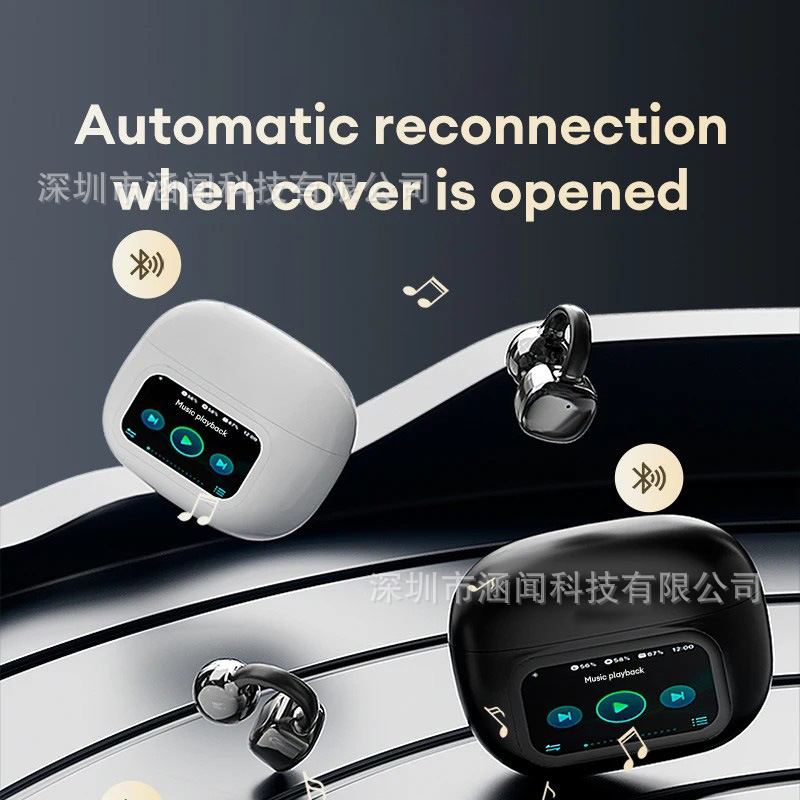 Choice HYUNDAI HY-C02 Auriculares inalámbricos con pantalla LED