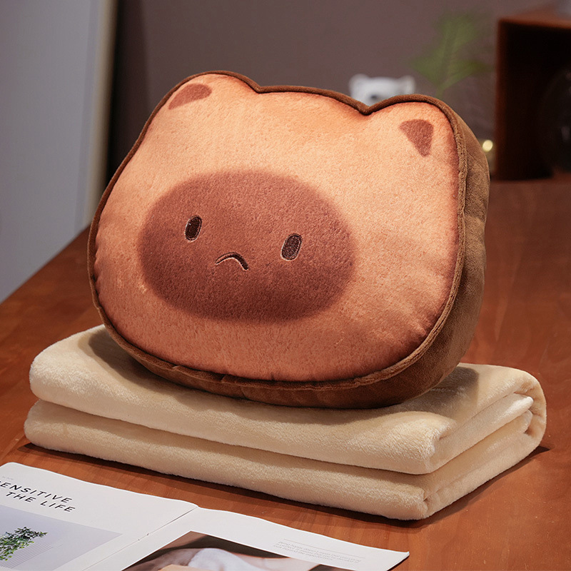 카라멜 컬러 토스트 고양이