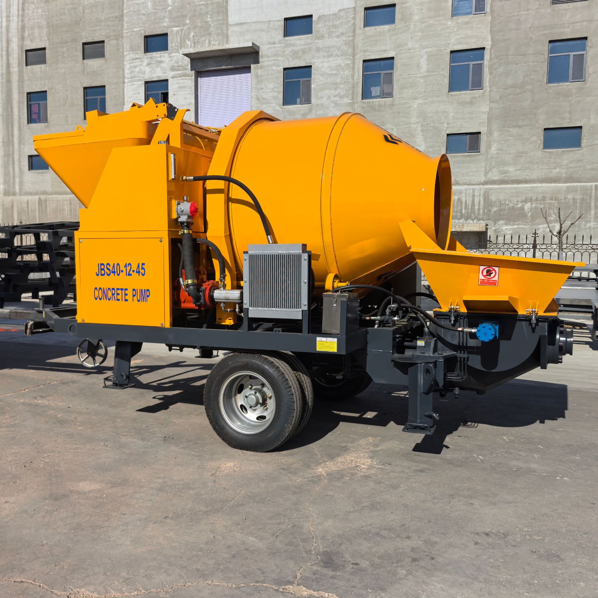 搅拌拖泵 电动搅拌拖泵 柴油搅拌拖泵 混凝土搅拌输送一体机 地泵