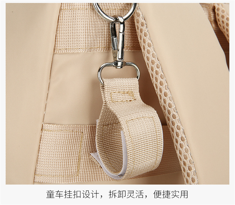 Cross-border exclusive Mommy bag, mother and baby outings backpack, large-capacity milk storage bag, diaper storage bag, baby bag undefined