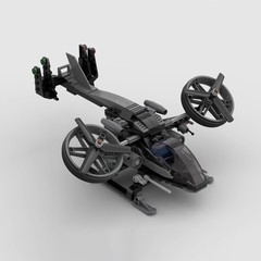 Moc積み木互換レゴ87032アバターavatarヘリコプター小粒模型玩具プレゼント