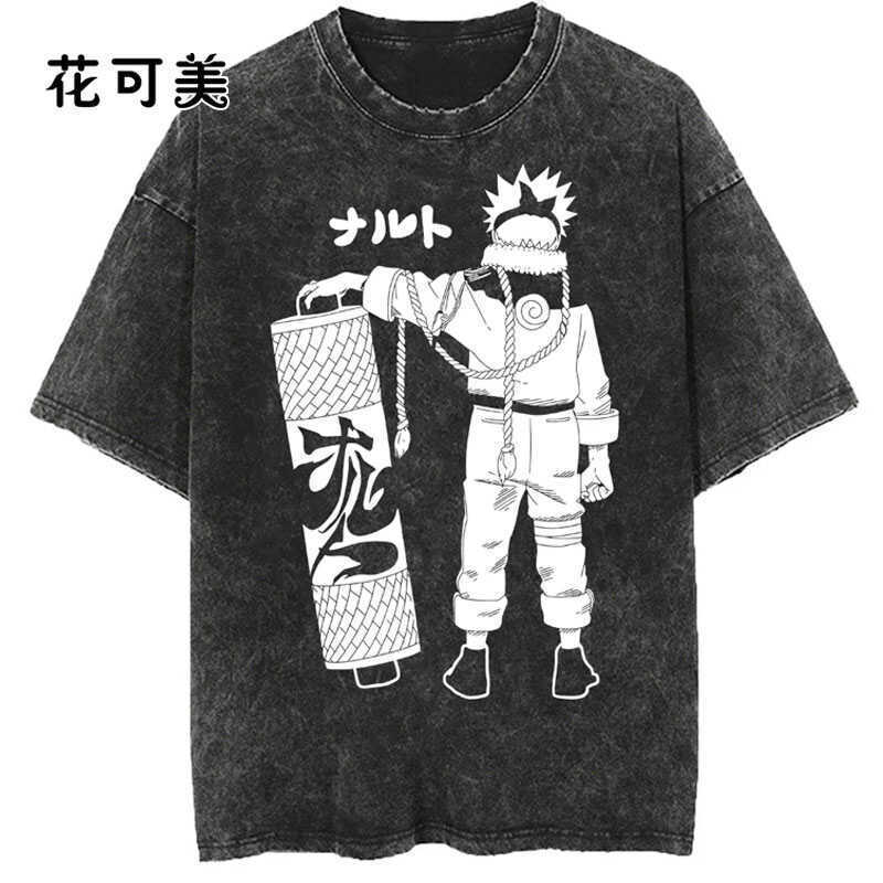 ダメージウォッシュレトロトレンド半袖メンズヘビーウォッシュダメージTシャツオーバーサイズトップ|undefined
