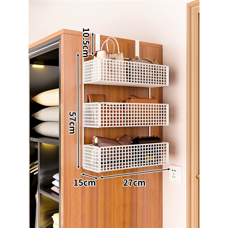 흰색 3단 중형(캐비닛 측면 모델)