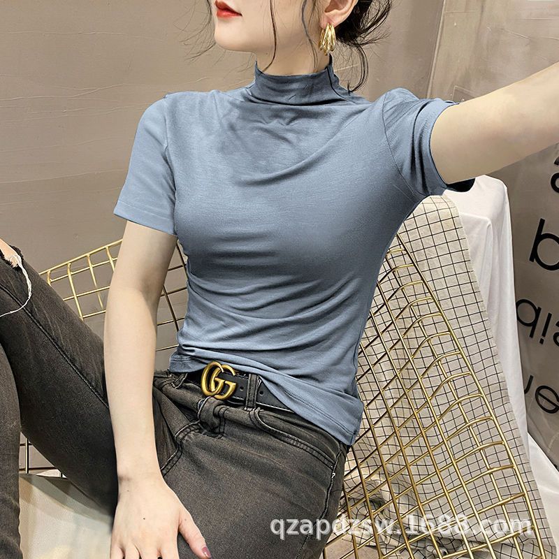 아이언 그레이 모달 [하프 터틀넥]