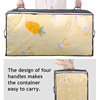 Duvet, storage bag for moving, organizer bag for traveling, clothing