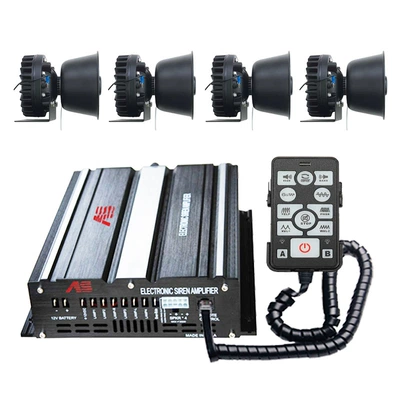 with loudspeaker, 12V high-power 800W: Car horn/tweeter