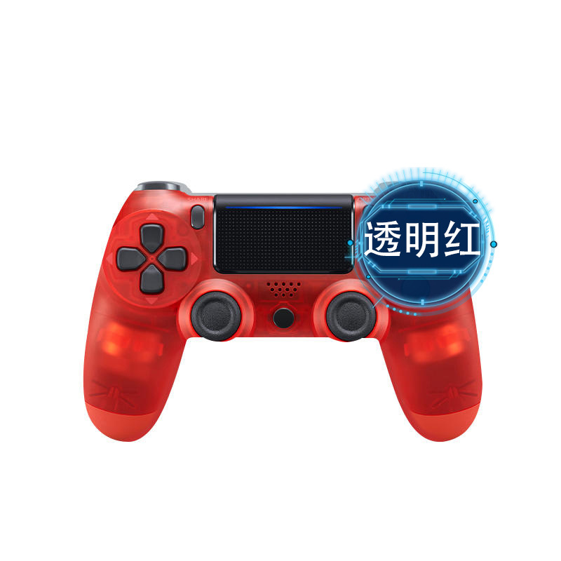 Ventas directas de fábrica Ps.4 controlador de pc de mango inalámbrico vibración de seis ejes giroscopio somatosensorial Bluetooth P4 gamepad