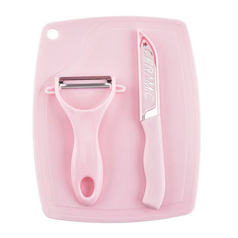 스테인레스 스틸 나이프 핑크