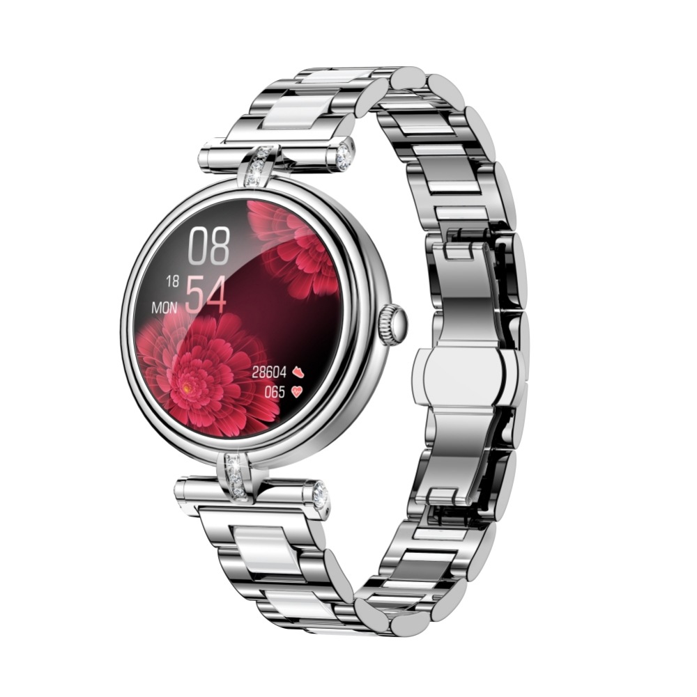 Reloj inteligente AK62 transfronterizo nuevo con pantalla de alta definición de 1.09 pulgadas, cambio de esfera múltiple, pulsera impermeable para mujer
