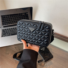 2024轻奢菱格印花包小挎包春上网红爆款ins腋下两件套单肩斜挎包