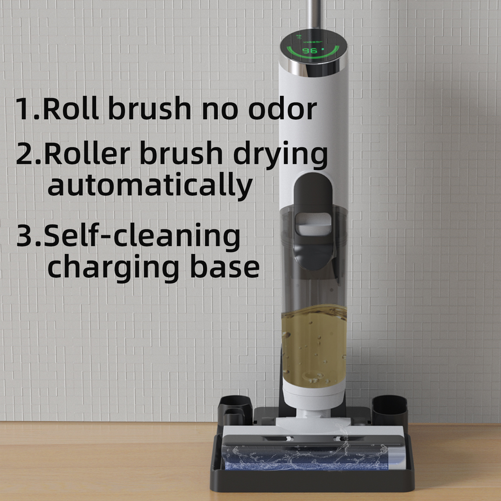 Wireless smart automatic vacuum cleaner for home use, electric mop, fully automatic