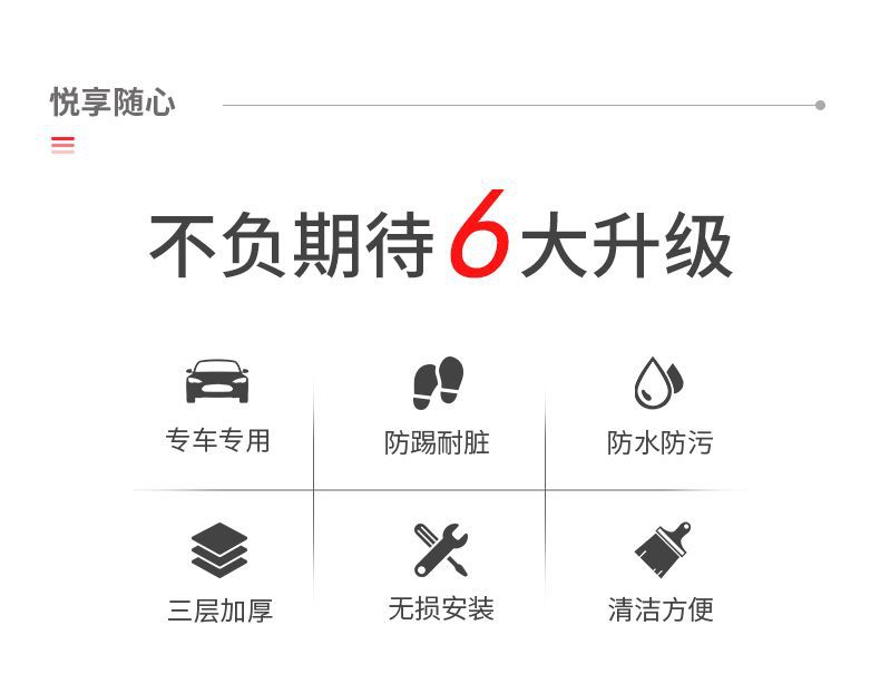 Suitable for Buick Envision Rear Seat Anti-kick Pad S Car Rear Seat Decoration PLUS Car Interior Anti-kick