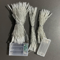 Battery-operated LED flashing string lights starry battery lights wholesale Christmas small colored lights festival outdoor holiday decoration