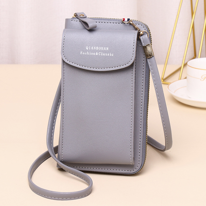 2021 nueva bolsa de teléfono móvil de gran capacidad multi-funcional de las mujeres cartera hombro pequeña cintura bolsa crossbody teléfono móvil cartera