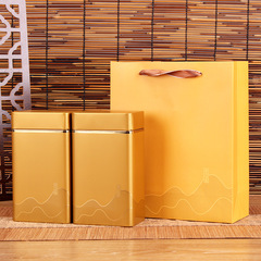 茶葉罐馬口鐵空盒家用滇紅茶綠茶白茶正山小種金屬包裝盒茶盒