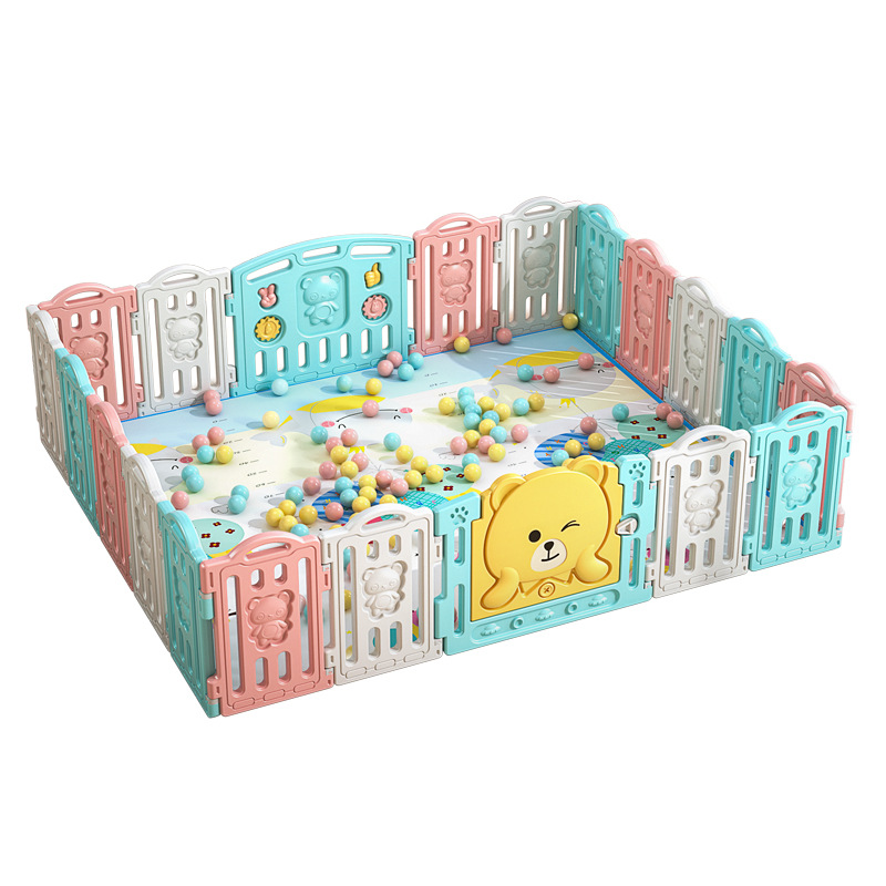 Youxue barrera de protección para bebés y niños juego de valla para jardines interiores para bebés en casa rastreo seguro para niños valla al por mayor