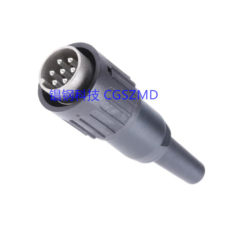 DIN��ͷ ĸ��6о M16-8������,DIN circular connector M16 plug
