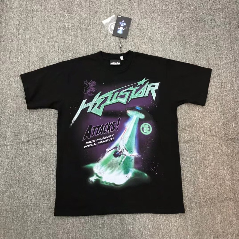 国境を越えた卸売りヴィンテージの新しいアメリカの潮牌鬼面stuios半袖tシャツ男女同金|undefined