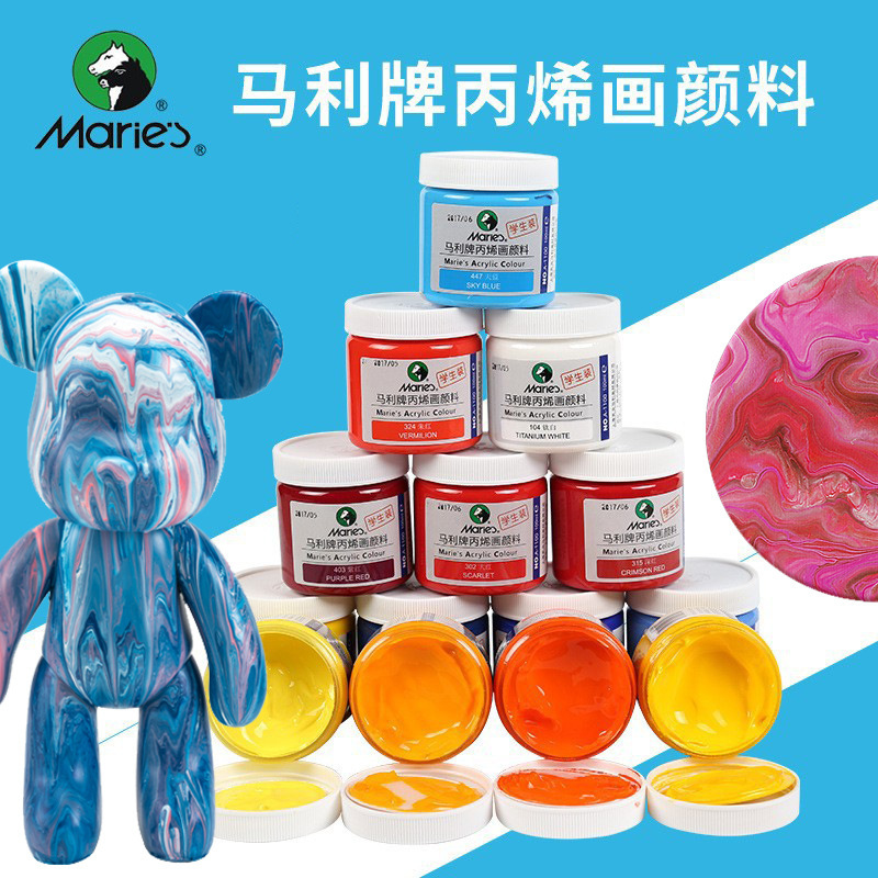 A1100 acrylic fluid pigment 100ml student hand painted graffiti wall painting diy acrylic pigment 