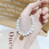 Brand fashionable universal crystal bracelet, jewelry, Korean style, cat's eye