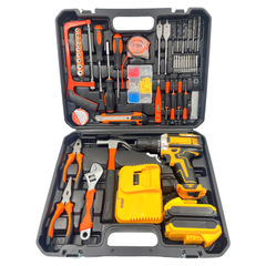 Home Hardware Tool Set Car Repair Tool Multi-function Drill Impact Drill Electrician Combo Full Set