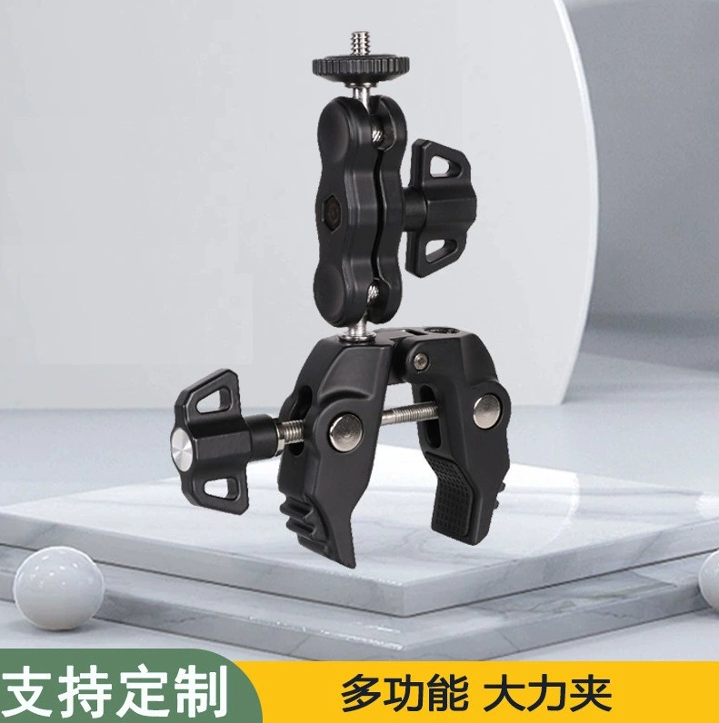 Фотооборудование металлический прочный зажим большой зажим для краба Многофункциональный Универсальный фиксированный зажим для монитора фиксированный кронштейн