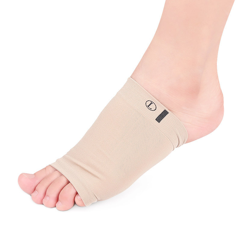 Calcetines de silicona con banda elástica para corregir el pie plano, plantillas de masaje con soporte de arco, calcetines de silicona para pies