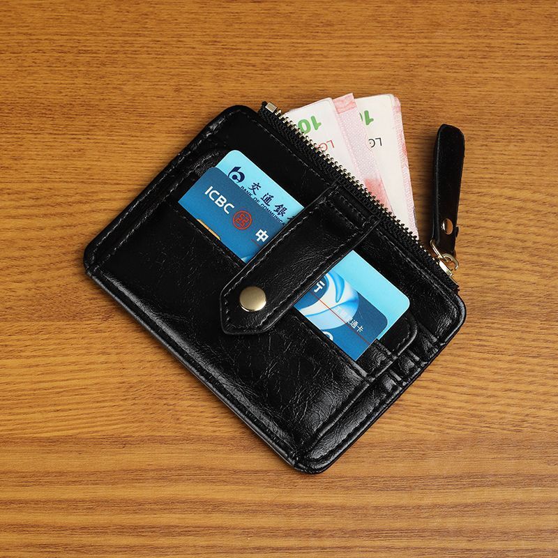 Nuevo bolso de cambio de textura, bolsa de tarjetas multi-tarjeta avanzada, bolsa de tarjetas delgada y conveniente, paquete de tarjetas antimagnéticas