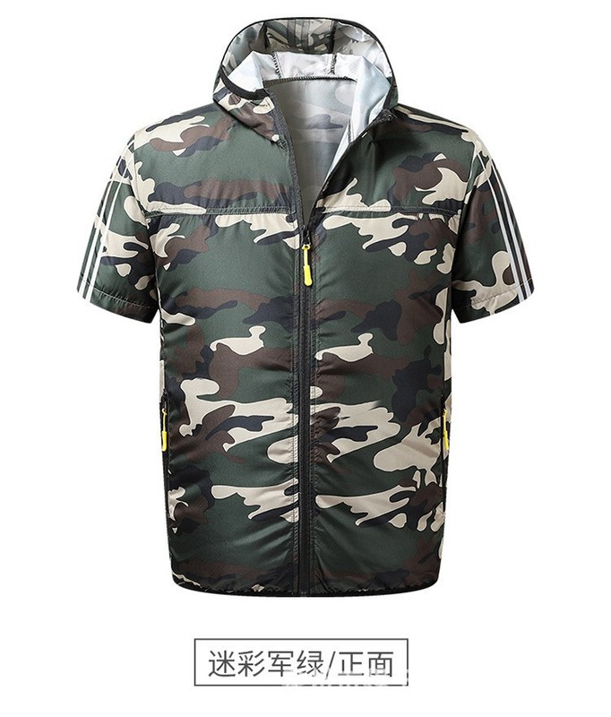 新しい夏冷却ファン服空調服 pse 認証 USB 充電ベスト冷凍溶接労働保護作業服|undefined