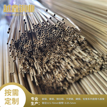 厂家供应黄铜厚壁方管 精细黄铜毛细管 2*2*0.1黄铜方管