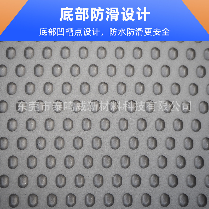 Alfombrilla de doble capa para arenero de gatos con diseño tipo panal