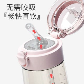PPSU水杯吸管杯吸嘴水嘴封水圈密封圈皮圈配件防喷吸嘴儿童训练杯