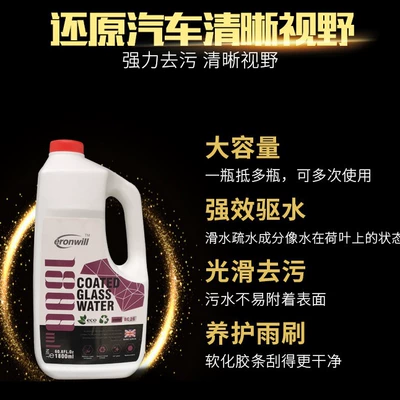 Repels Water, Anti-Dirt, Rain-Proof, Cleaning – Glass agent
