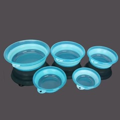 摺疊拉餌盆開餌盆全磁拉餌盆摺疊洗手盆強磁餌料盆魚餌盆拌餌料盆