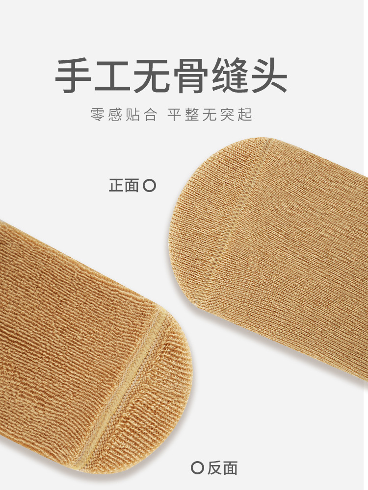 2023 Otoño e Invierno Nuevos calcetines para bebés engrosados Terry cálido bebé recién nacido dibujos animados boca suelta sin hueso calcetines de media pantorrilla