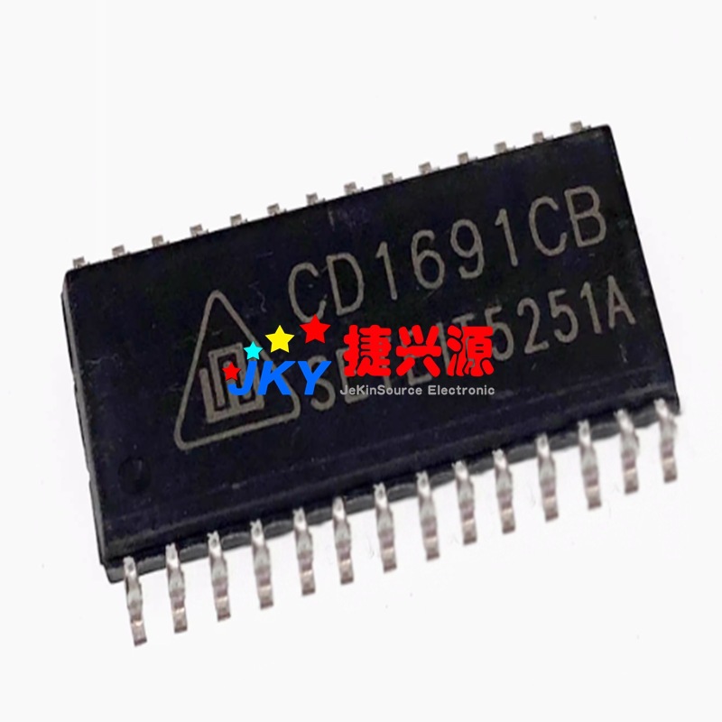 原装 CD1691CB 封装SOP-28 单片FM/AM调频调幅收音机芯片