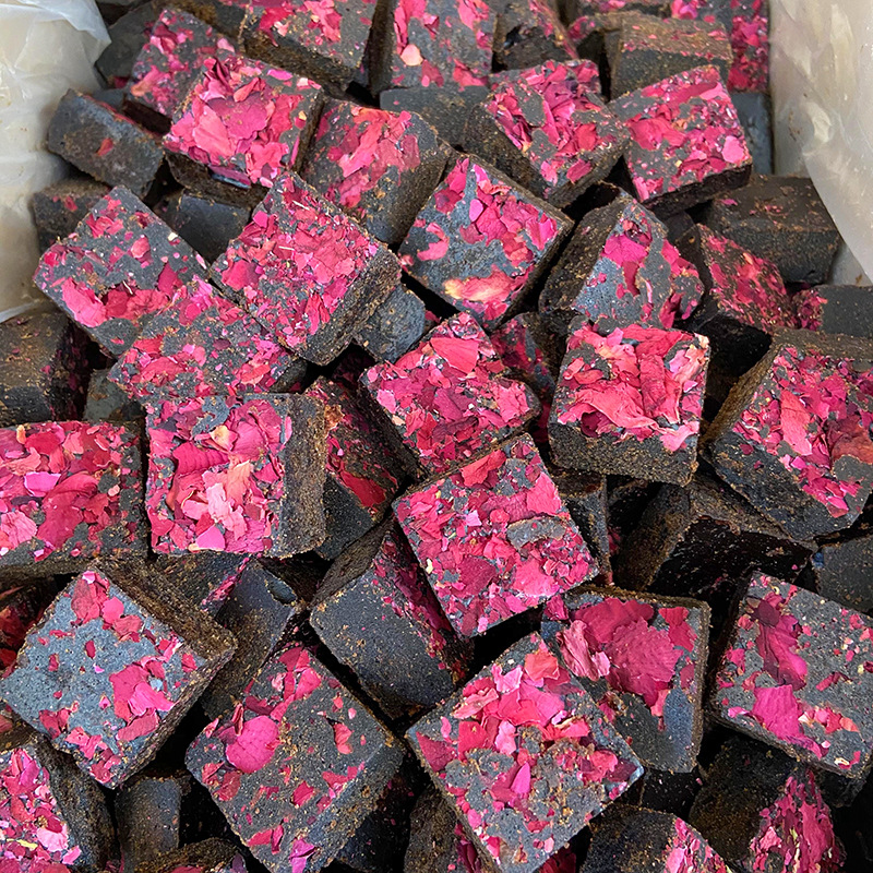 Yunnan Ancient Black sugar rose Jujube Original flavor manual Sugar cane Box Brown sugar Earth brown sugar bulk wholesale