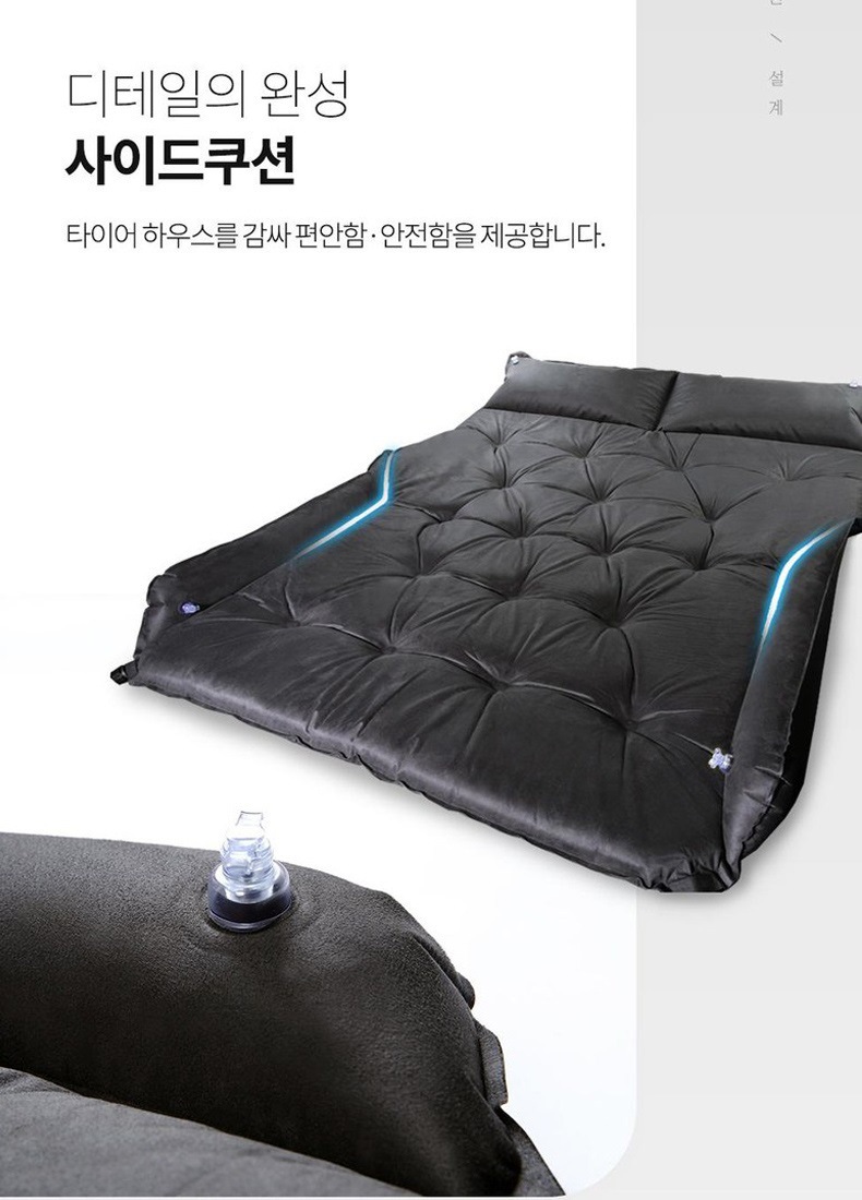 modely/3 mattress car inflatable bed, car rear seat sleeping pad, inflatable bed for self-driving camping, nap, and travel mattress
