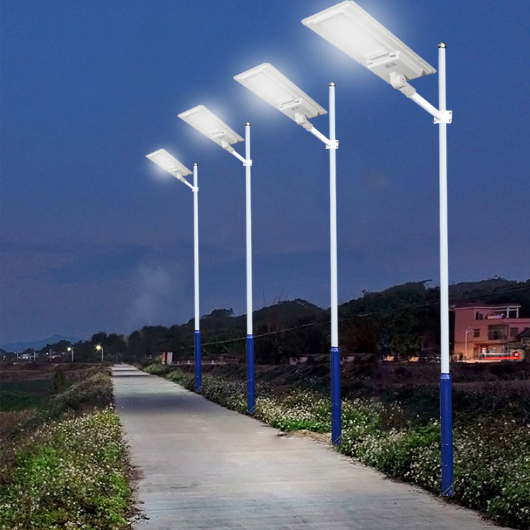 Iluminación solar al aire libre lámpara de jardín paisaje municipal ingeniería de carreteras hogar impermeable Super brillante Lámpara LED de alta potencia