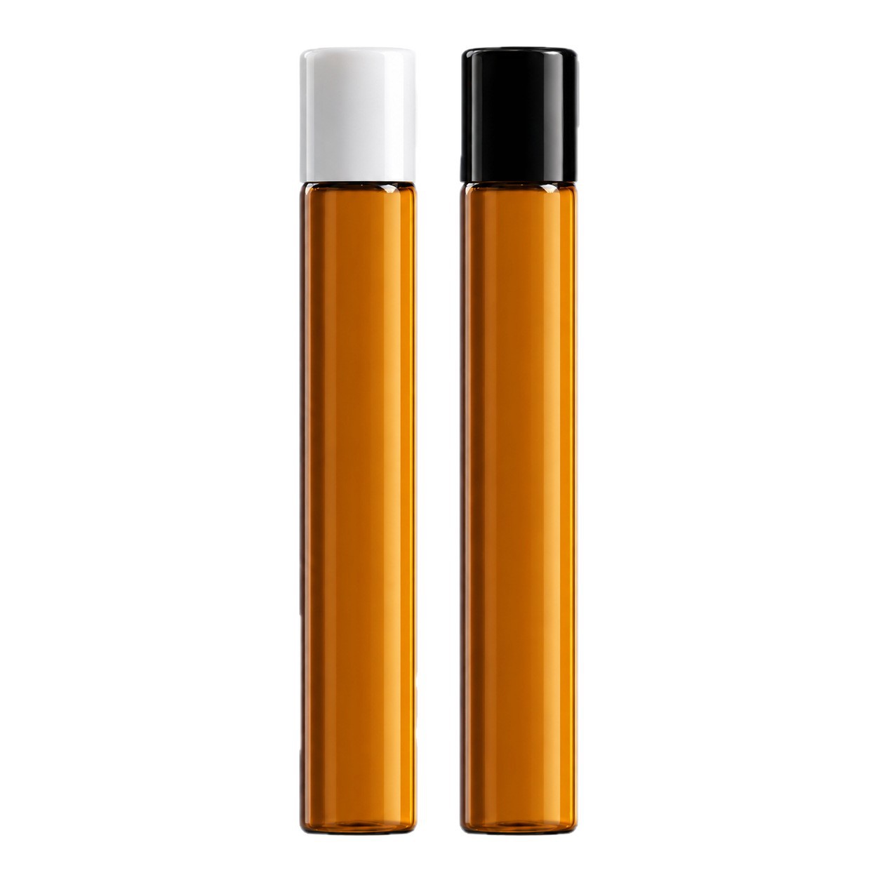 Frasco de Vidrio Roll-On para Aceites Esenciales con Sello a Prueba de Fugas para Cosméticos y Cuidado de la Piel