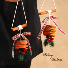 圣诞节装饰品新年圣诞铃铛花环挂件圣诞树装饰品氛围春节场景挂饰